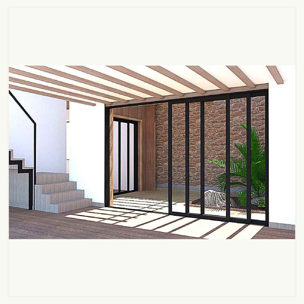 Architecture d'intérieur - intérieur - extérieur - modélisation - dessin - architecte d'intérieur